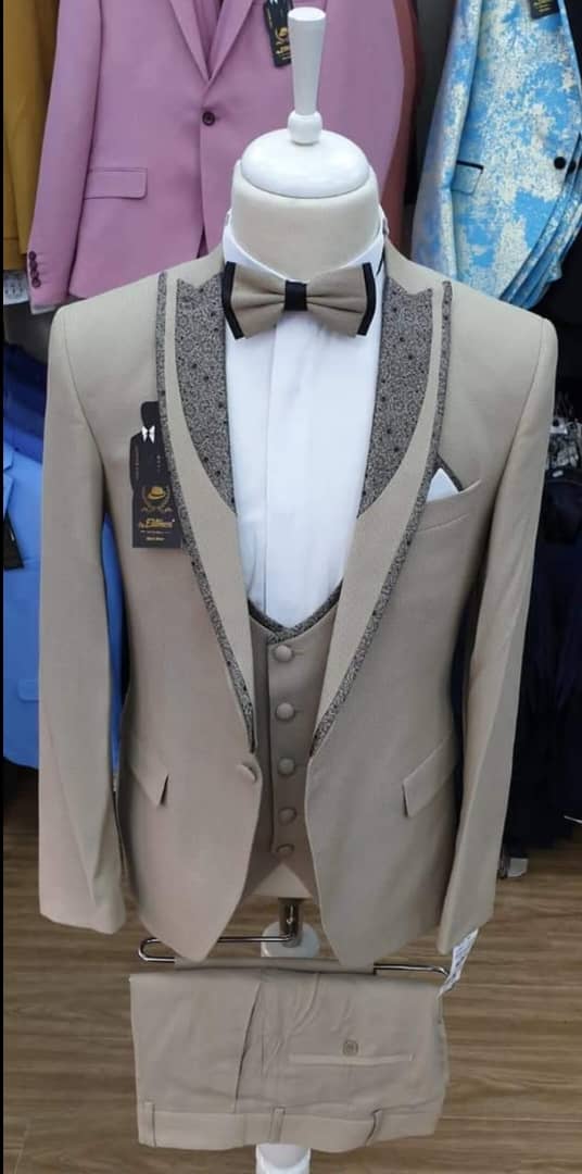Champagne khaki 3pc