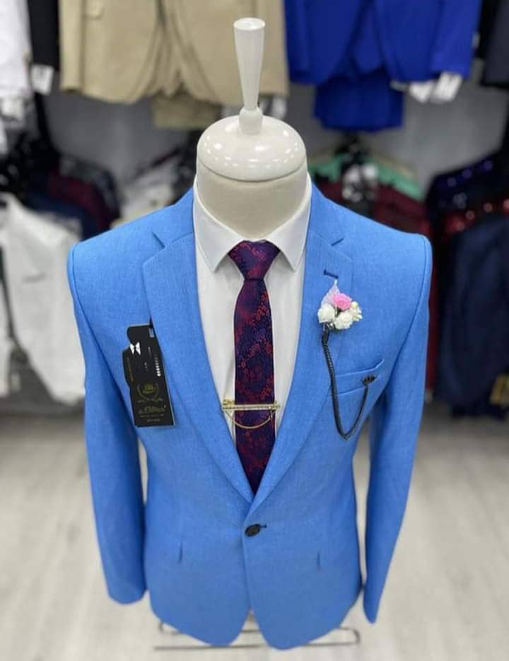 Light blue blazer