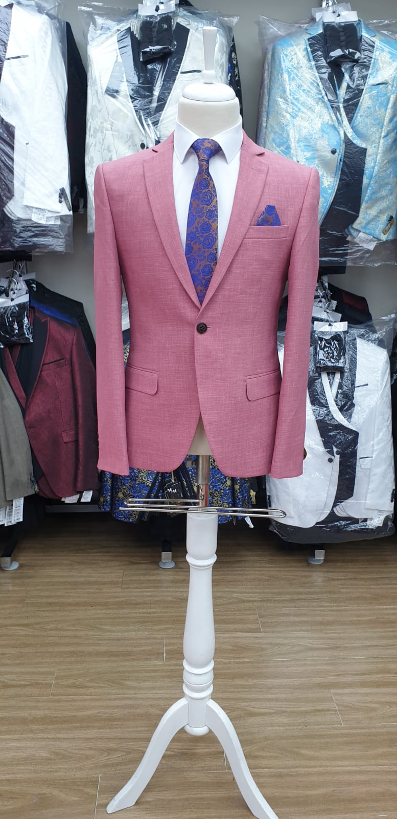 Pink blazer