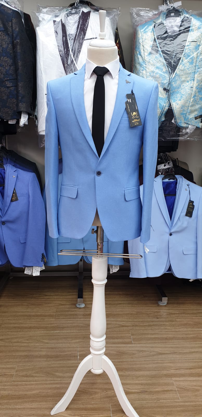 Sky blue blazer 