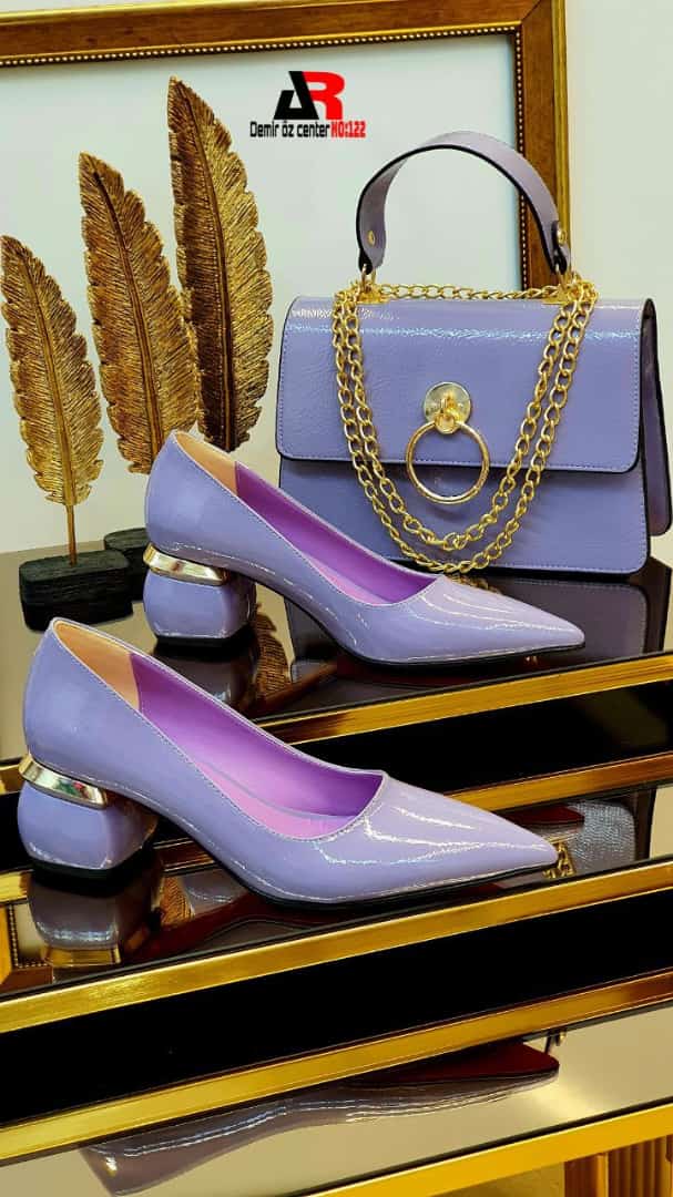 Lilac 2pc bag set